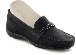 ELENA EDEN, bequeme Damen-Slipper, Weite H, mit herausnehmbarem Fußbett