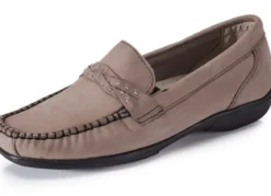 ELENA EDEN, bequeme Damen-Slipper, Weite H, mit herausnehmbarem Fußbett