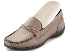 ELENA EDEN, bequeme Damen-Slipper, Weite H, mit herausnehmbarem Fußbett