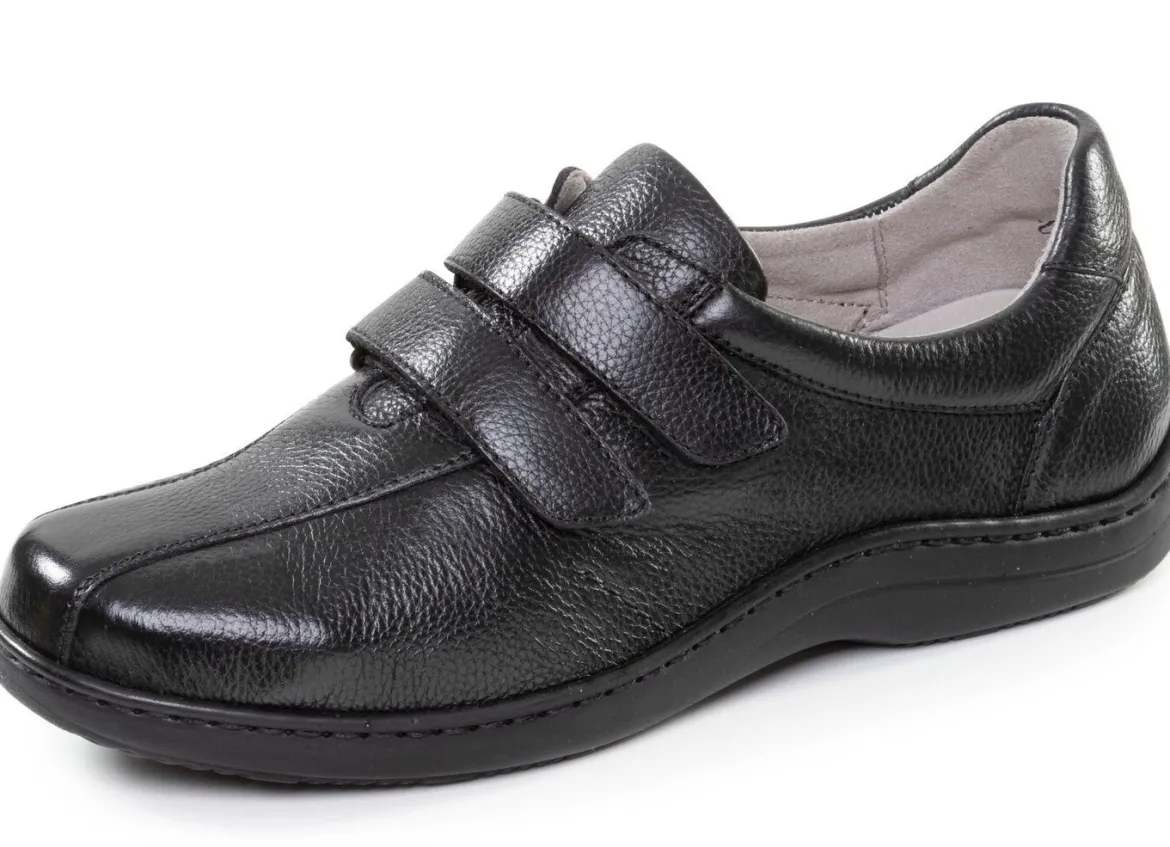 ELENA EDEN, bequeme Damen-Slipper, Weite H, mit herausnehmbarem Fußbett