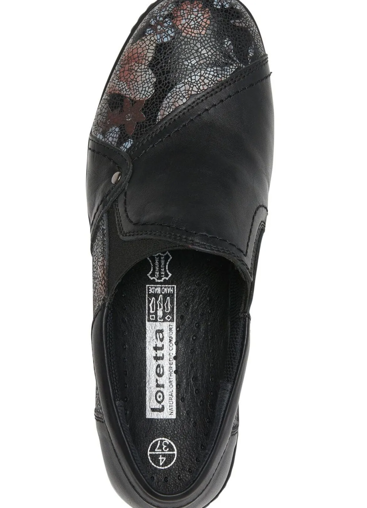 ELENA EDEN, bequeme Damen-Slipper, Weite H, mit herausnehmbarem Fußbett