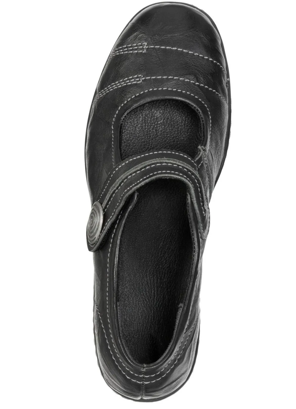 ELENA EDEN, bequeme Damen-Spangenschuhe, Weite H, mit herausnehmbarem Fußbett