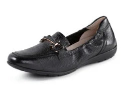 ELENA EDEN, elegante Damen-Slipper, Weite G, mit herausnehmbarem Fußbett