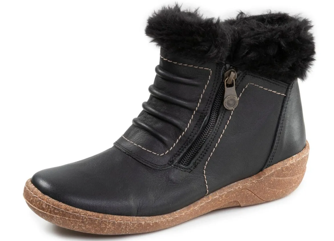 ELENA EDEN, gefütterte Damen-Boots, Winterschuhe, Weite G, mit herausnehmbarem Fußbett