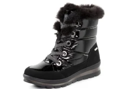 ELENA EDEN, gefütterte Damen-Boots, Winterschuhe, Weite G, mit herausnehmbarem Fußbett