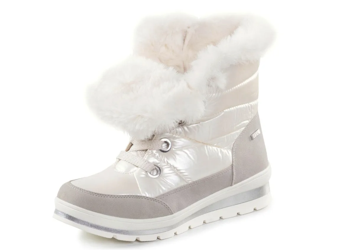 ELENA EDEN, gefütterte Damen-Boots, Winterschuhe, Weite G, mit herausnehmbarem Fußbett
