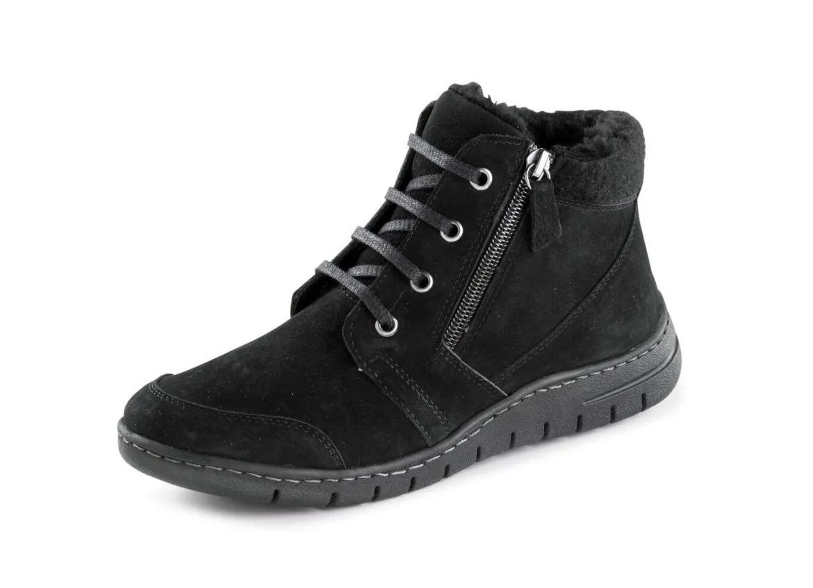 ELENA EDEN, gefütterte Damen-Boots, Winterschuhe, Weite H, mit herausnehmbarem Fußbett