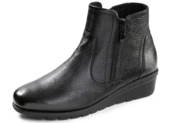 ELENA EDEN, gefütterte Damen-Stiefeletten, Winterschuhe, Weite G, mit Reißverschluss