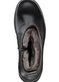 ELENA EDEN, gefütterte Damen-Stiefeletten, Winterschuhe, Weite H, mit Lammfell