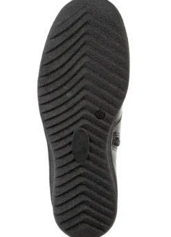 ELENA EDEN, gefütterte Damen-Stiefeletten, Winterschuhe, Weite H, mit Lammfell