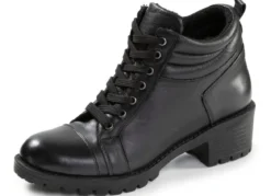 ELENA EDEN, klassische Damen-Stiefeletten, WInterschuhe, mit herausnehmbarem Fußbett