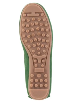ELENA EDEN Mokassin-Slipper aus geschmeidigem Rind-Veloursleder