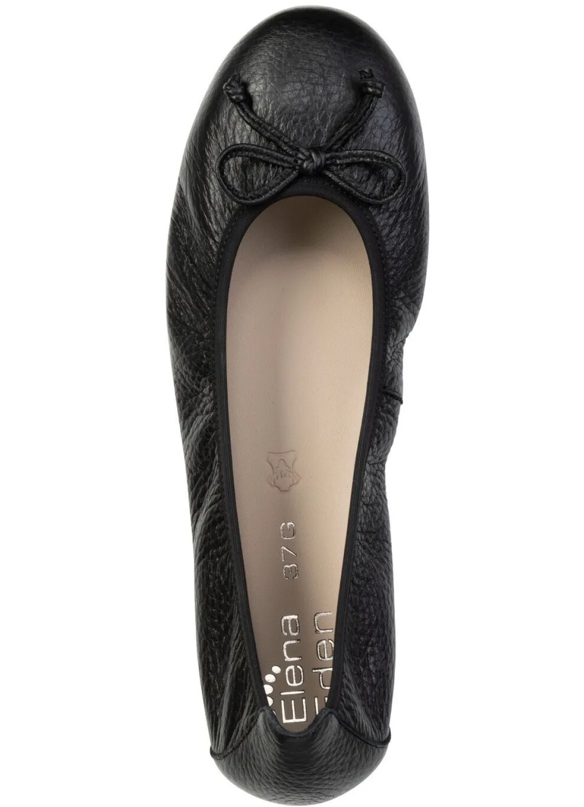 ELENA EDEN, schicke Damen-Ballerinas, Weite G, mit herausnehmbarem Fußbett
