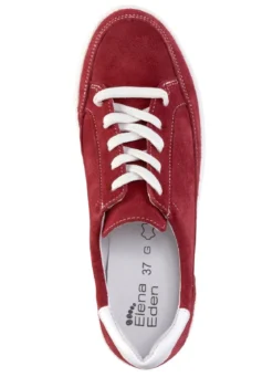 ELENA EDEN Schnür-Sneaker aus Veloursleder