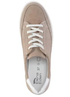 ELENA EDEN Schnür-Sneaker aus Veloursleder