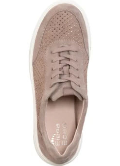 ELENA EDEN Sneaker aus feinem Veloursleder