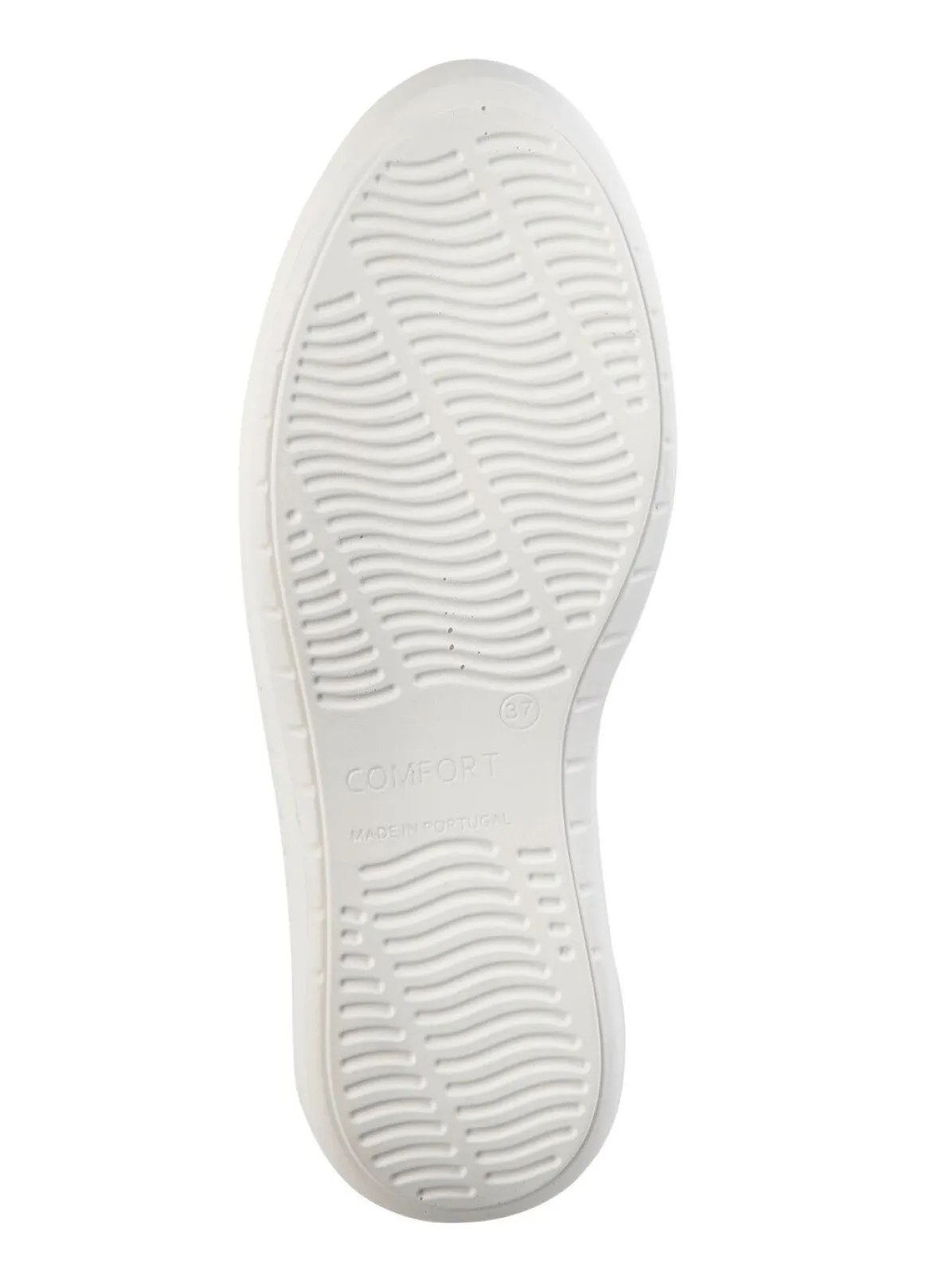 ELENA EDEN Sneaker aus Lackleder mit edlem Metallschmuck