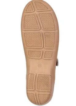 ELENA EDEN, sommerliche Damen-Slipper, Weite G, mit herausnehmbarem Fußbett