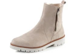 ELENA EDEN Stiefelette aus Veloursleder