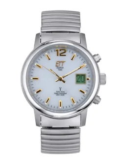 ETT-Funk-Solar-Herrenuhr im Titanlook