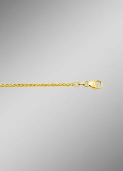 3-fach Zopfkette aus Gold