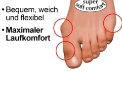 Flexibler Ballerina-Stretchschuh