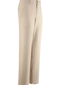 "Francesco Botti"-Hose mit Leinen in 3 Farben
