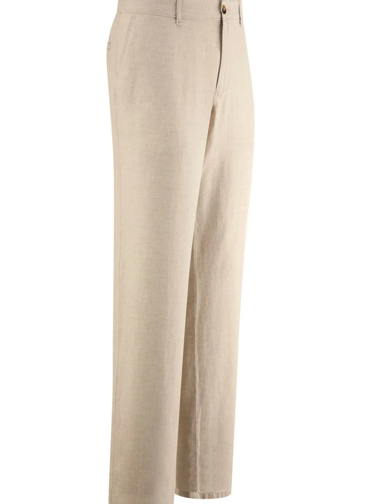 "Francesco Botti"-Hose mit Leinen in 3 Farben