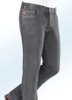 "Francesco Botti"-Jeans mit Dehnbundeinsätzen in 3 Farben