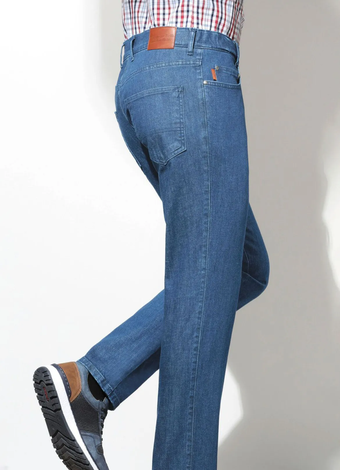 "Francesco Botti"-Jeans mit Komfortbund in 3 Farben