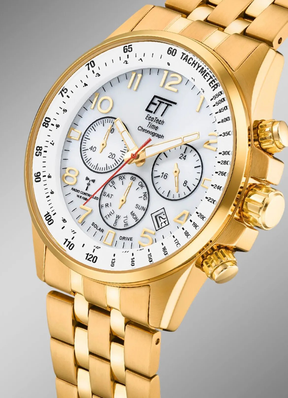 Funk-Solar-Herrenuhr ETT EGS-11614-42MS