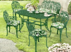 Gartenserie Dornröschen aus solidem Aluminiumguss