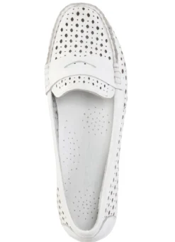 Gemini Slipper aus Nappaleder mit Lederspange