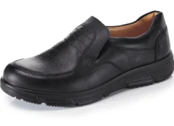 GINO GALANTE, bequeme Herren-Slipper, Weite K, mit herausnehmbarem Fußbett