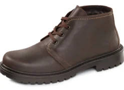 GINO GALANTE, gefütterte Herren-Boots, Winterschuhe, Weite H, mit Lammfell