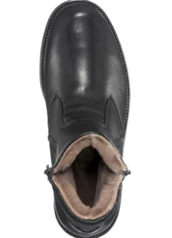 GINO GALANTE, gefütterte Herren-Stiefel, Winterschuhe, mit Lammfell