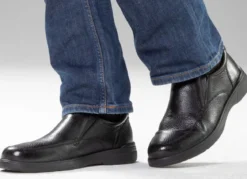 GINO GALANTE, klassische Herren-Slipper, aus Hirschleder