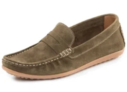 GINO GALANTE, klassische Herren-Slipper, aus Leder
