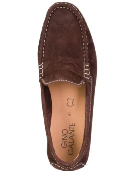 GINO GALANTE, klassische Herren-Slipper, aus Leder