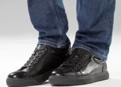 GINO GALANTE, klassische Herren-Sneaker, mit herausnehmbarem Fußbett