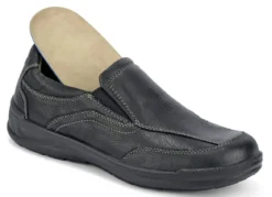GINO GALANTE, klassische Herren-Slipper, mit herausnehmbarem Fußbett