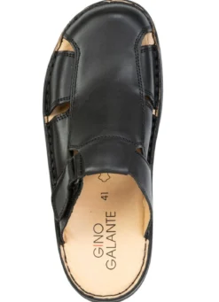 GINO GALANTE, klassische Herren-Clogs, aus Leder