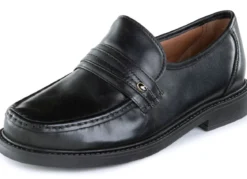 GINO GALANTE, schicke Herren-Slipper, mit Gummizug