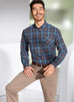 Hemd mit Button-Down-Kragen