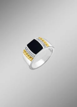 Herrenring mit Achat