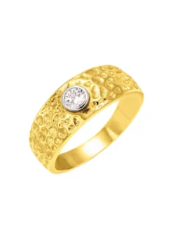 Herrenring mit Zirkonia