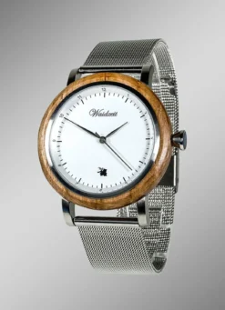 Herrenuhr mit Mesharmband