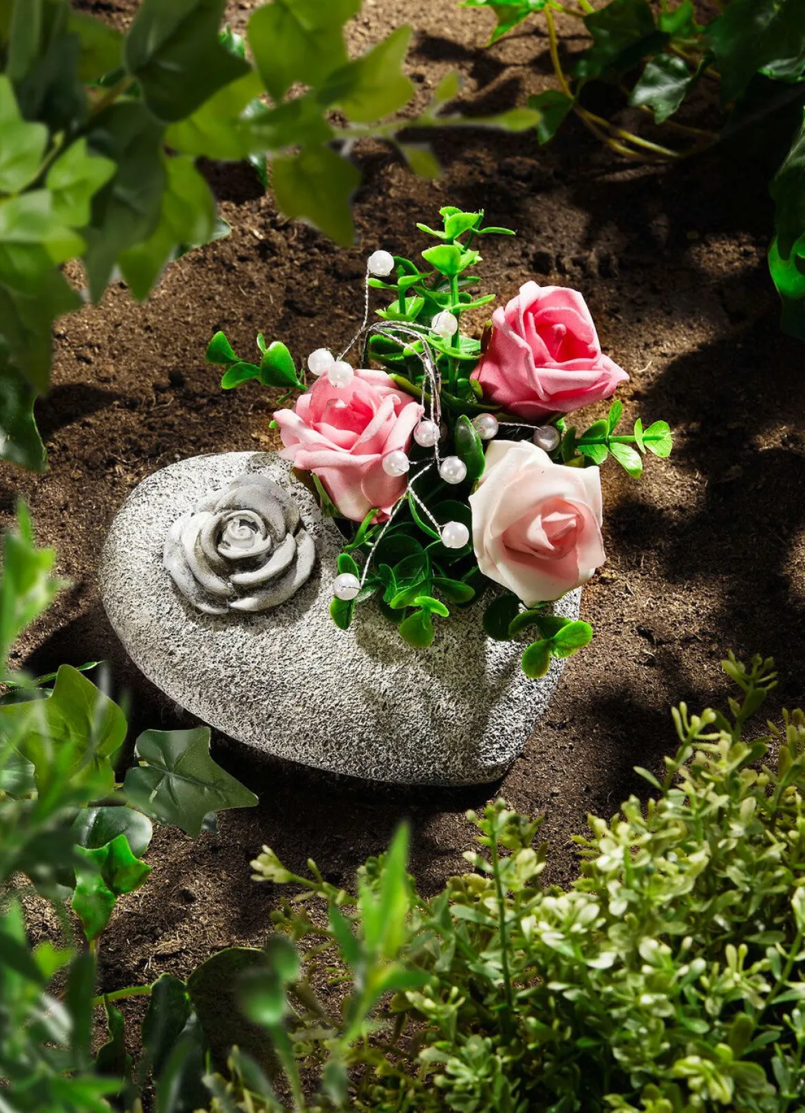 Herz mit Rosen