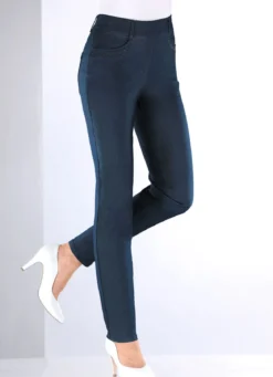Hose in Denim-Optik