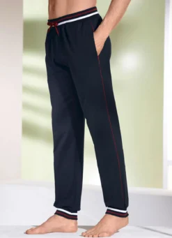 Hose mit Ripp-Bündchen